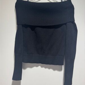 Aritzia Sunday Best TOPAZ SWEATER | Black | Medium